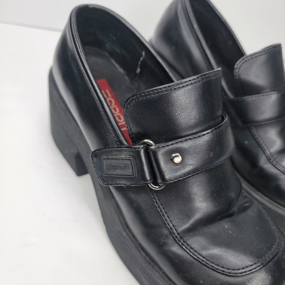 Esprit Asteroid 90's Chunky Platform Loafer Y2k Vintage - Picture 6 of 10